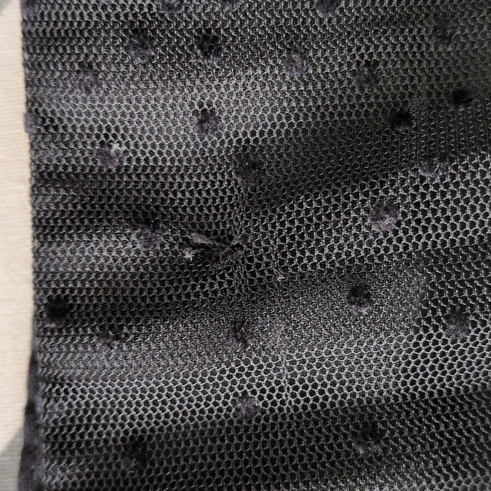 Zara Pleated Tulle Polka Dot Midi Skirt M - Picture 9 of 10